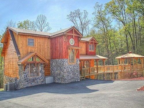 Majestic Springs Lodge Cabin McCookville Bagian luar foto